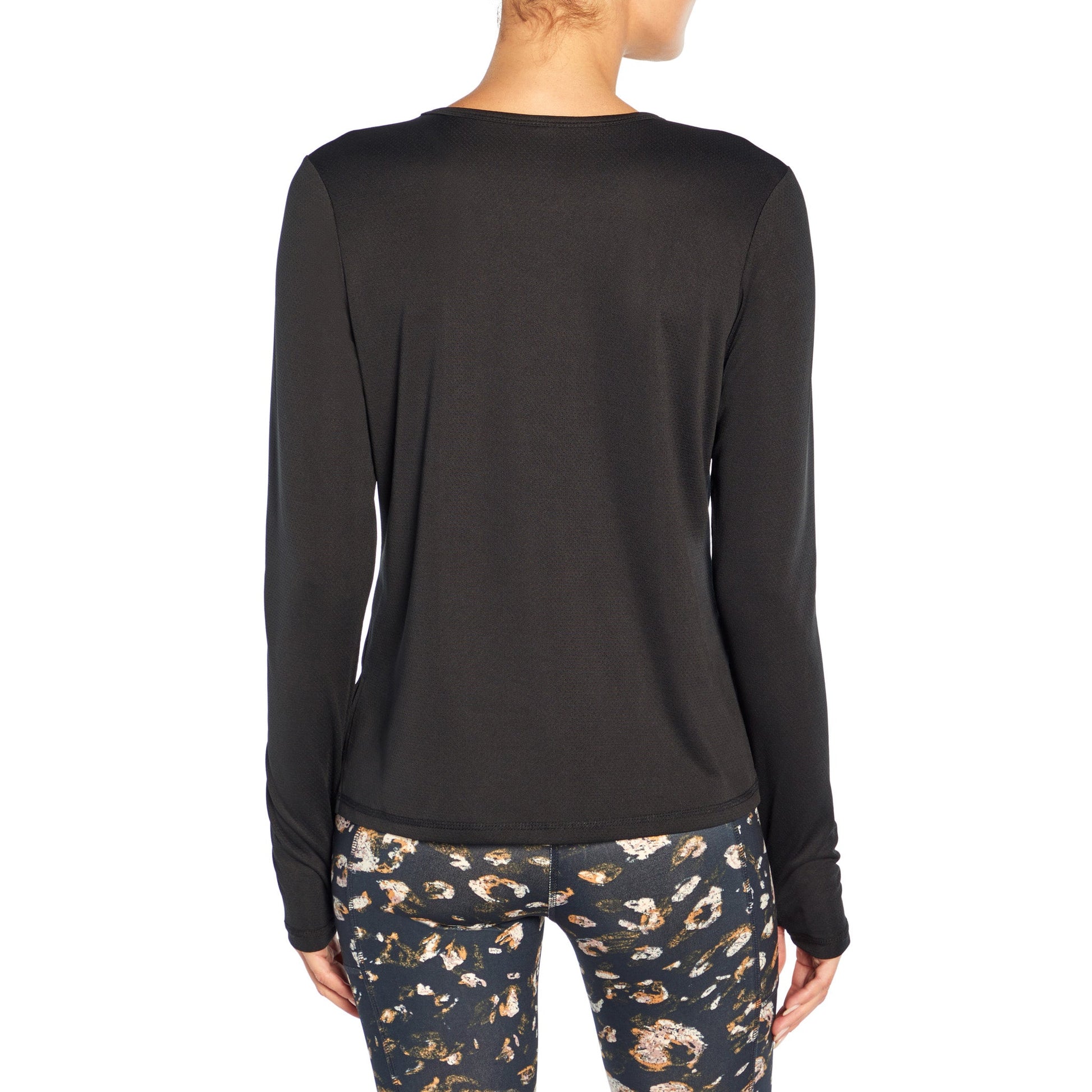 Anya Long Sleeve High-Low Hem Top - Zealous