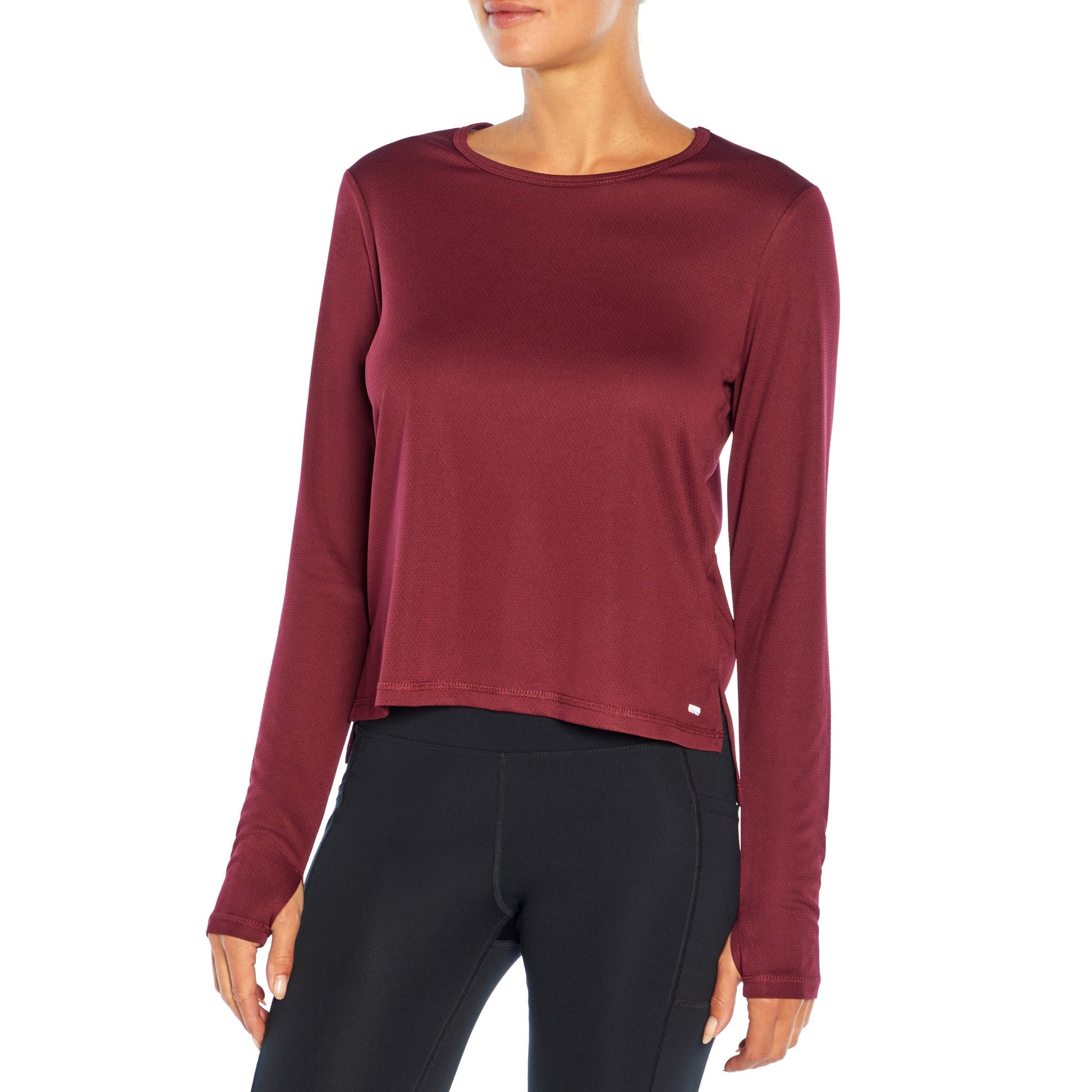 Anya Long Sleeve High-Low Hem Top - Zealous