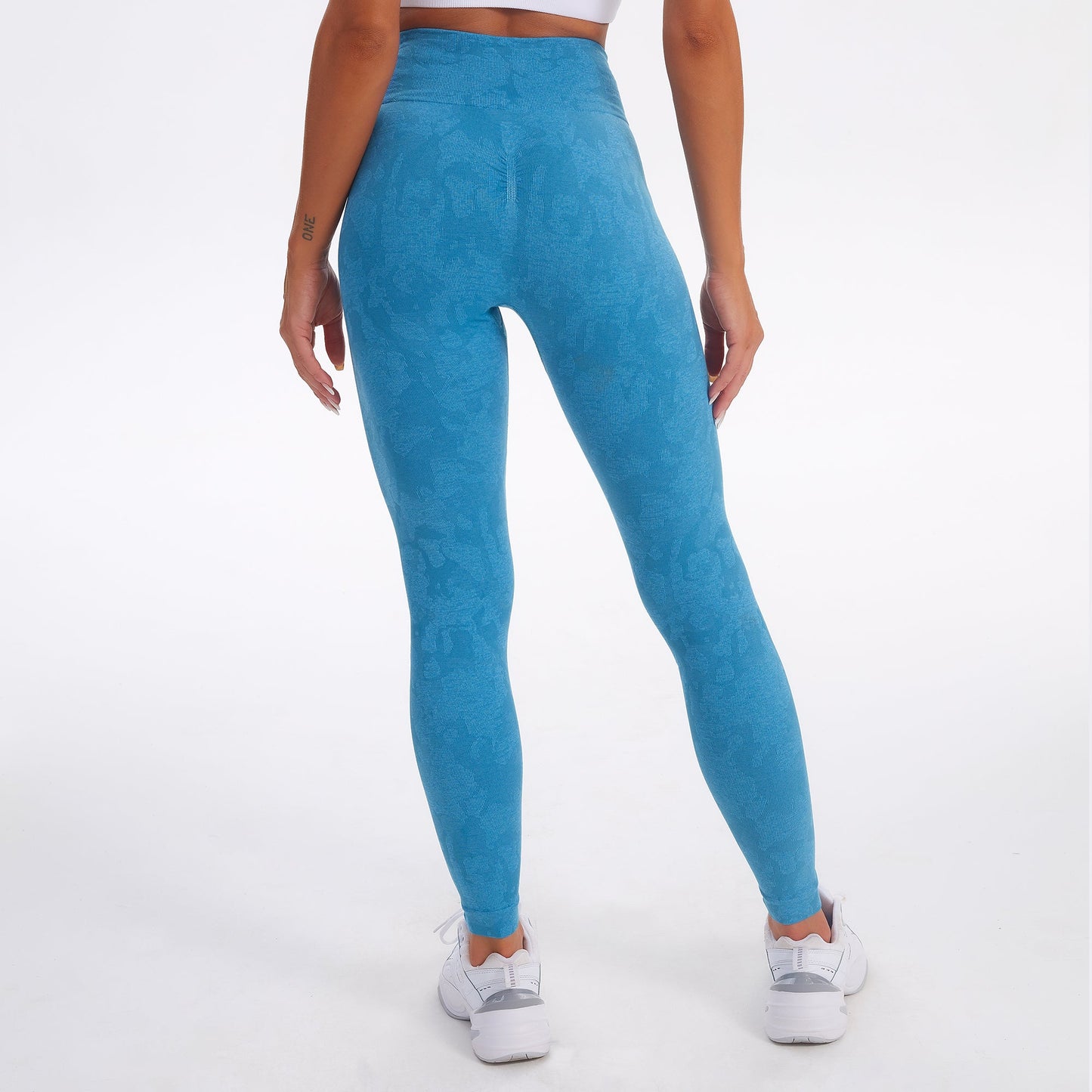 Billy Blue Camouflage Butt Lifting Legging - Zealous