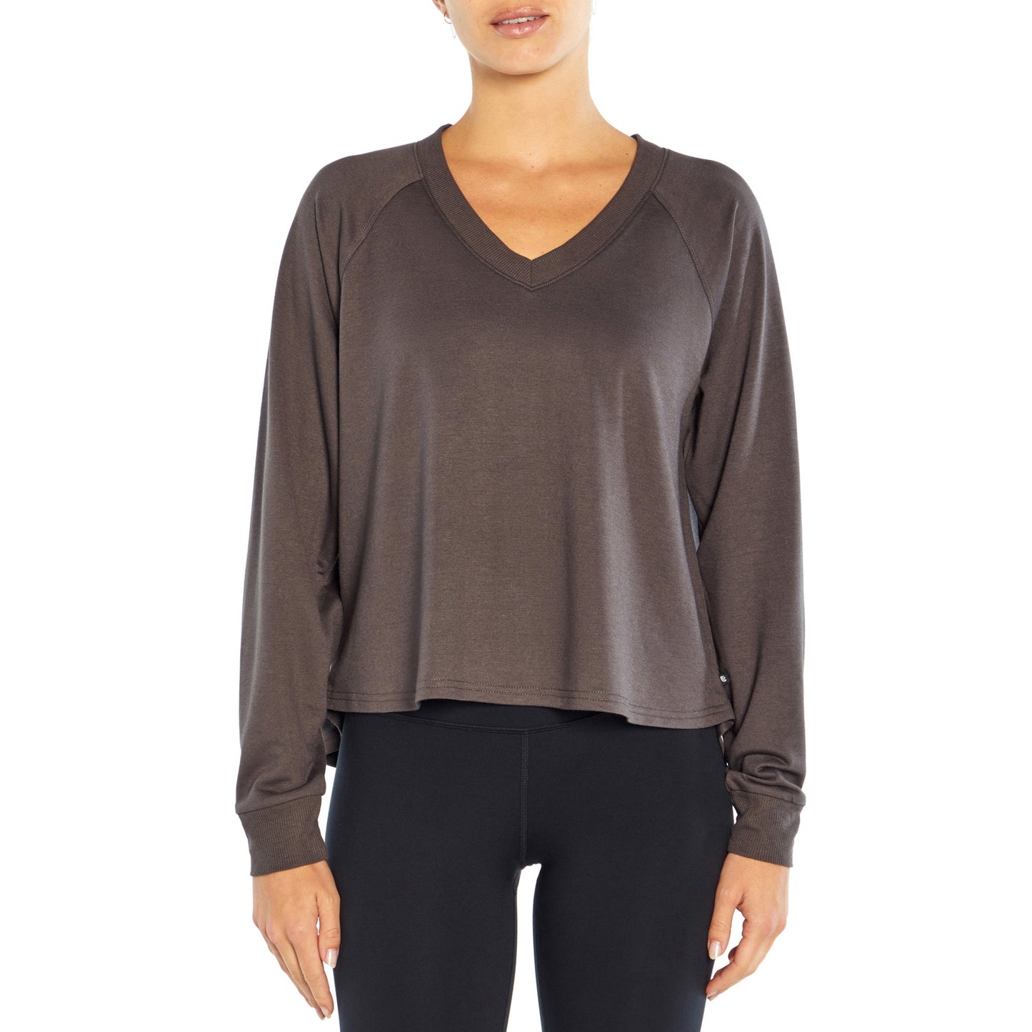 Desi Pullover V-Neck With Raglan Long Sleeves - Zealous