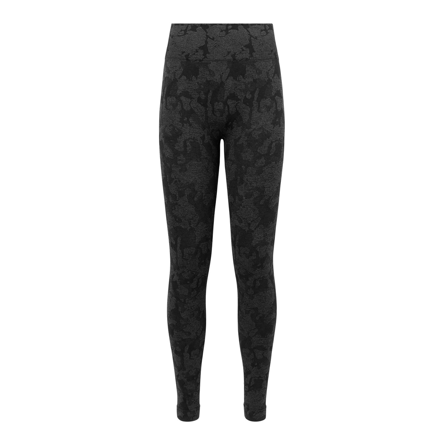 Leslie Black & Gray Camouflage Legging Butt Lifting Legging - Zealous