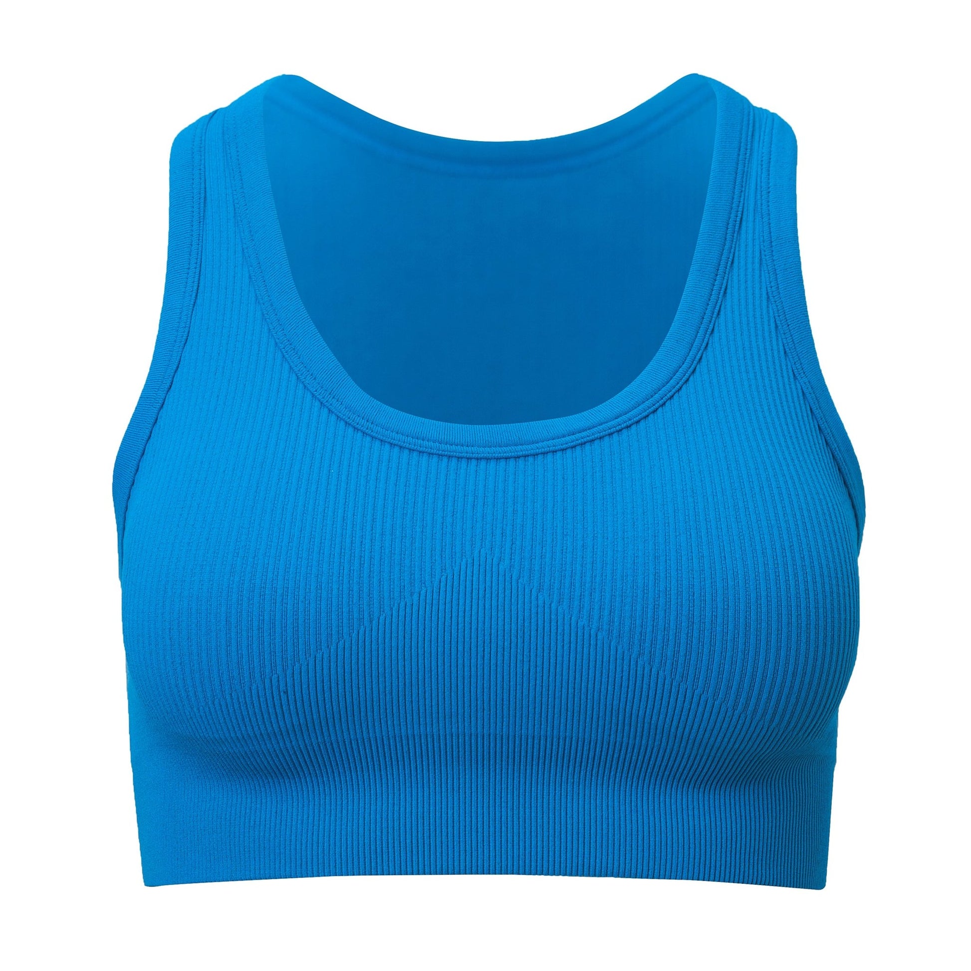 Rib Knit Activewear Top - Zealous