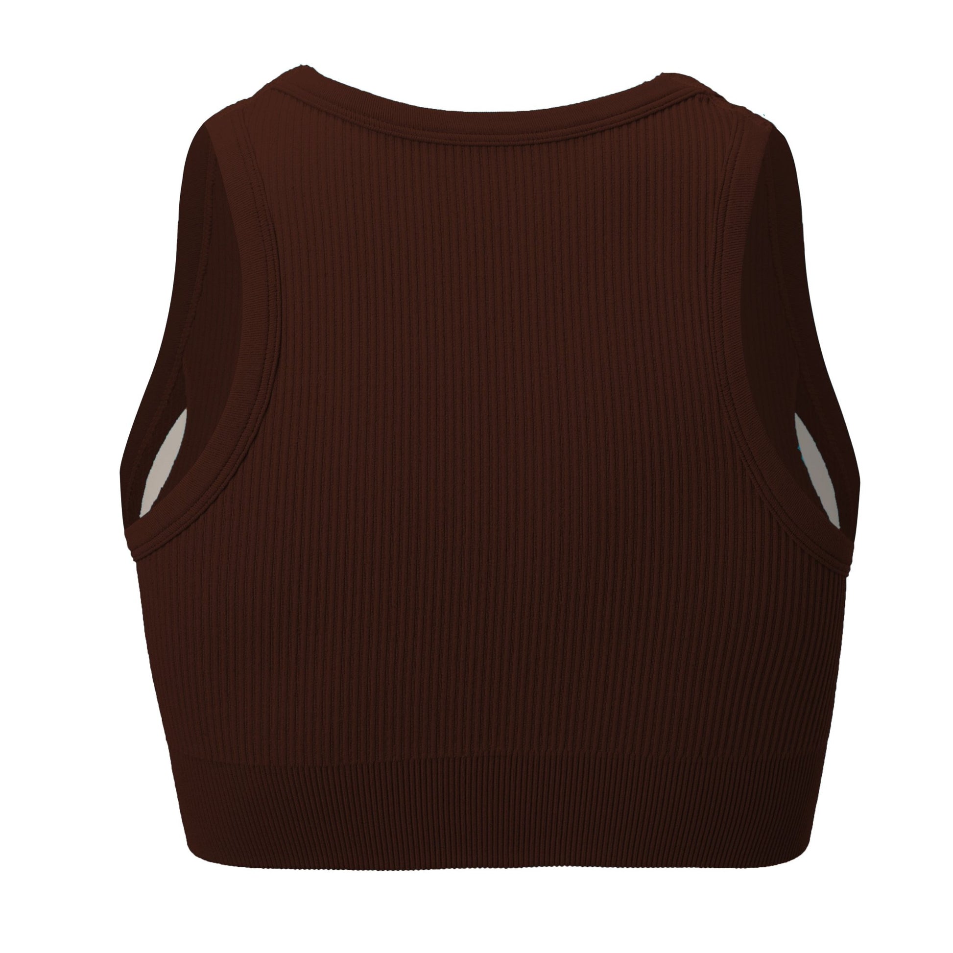 Rib Knit Activewear Top - Zealous