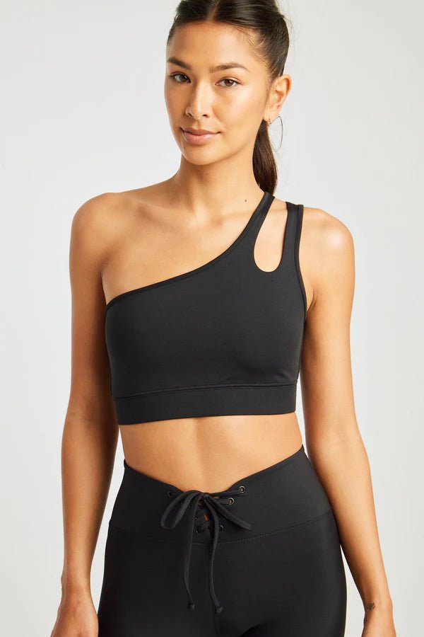 One shoulder Robin Sports Active Bra - Zealous