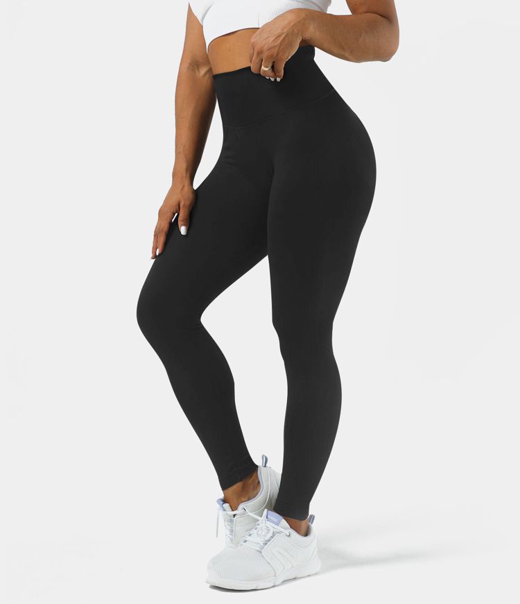 Seamless Flow High Waisted Butt Lifting Leggings - Zealous